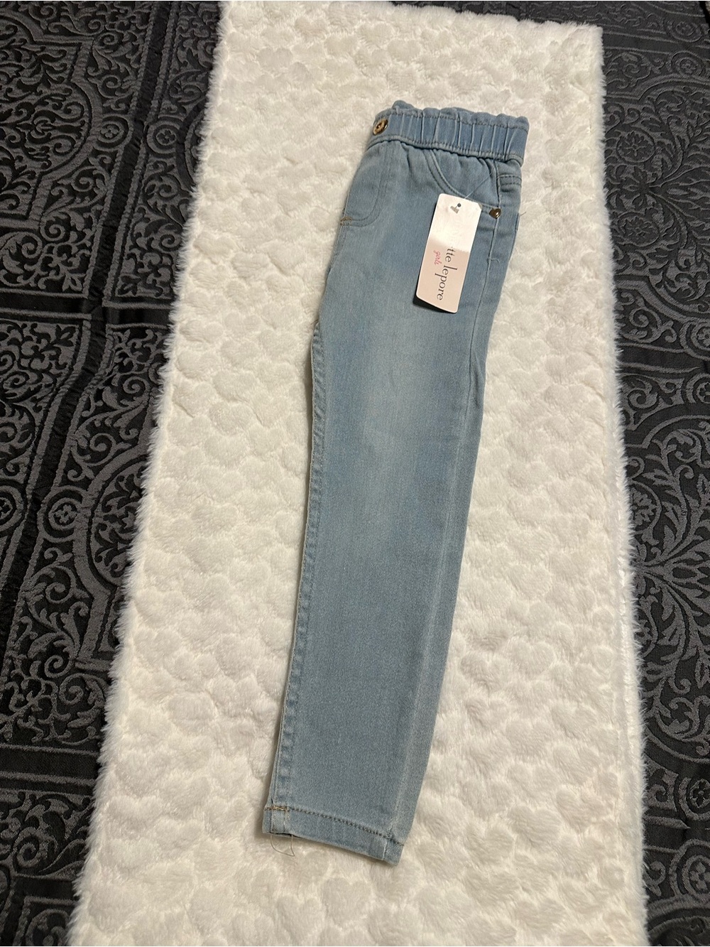 Nanette Lepore Pale Blue Kids Leggings